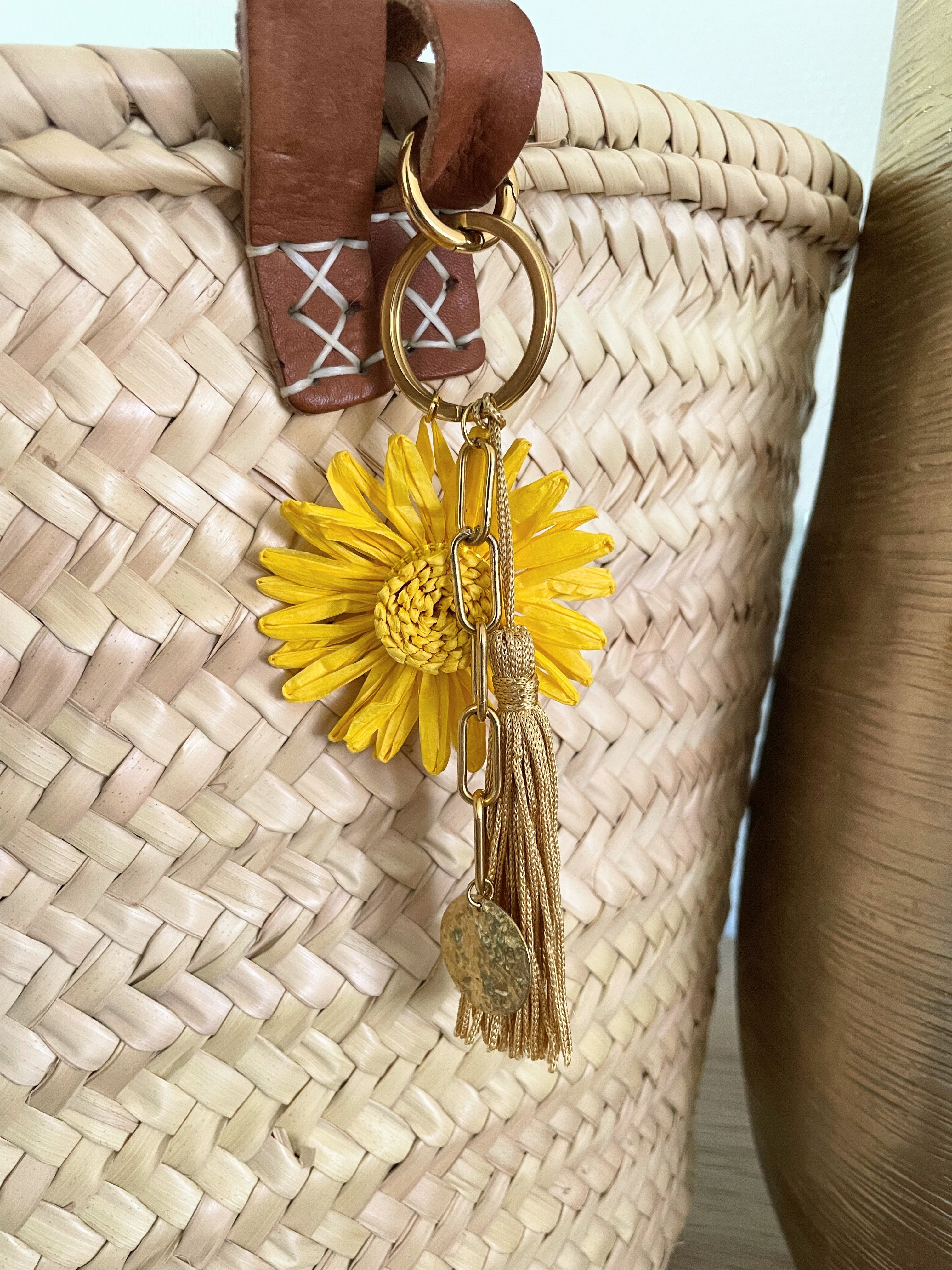 Bijou de Sac Tournesol – 2 Modèles au Choix