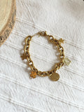 bracelet grosse chaine breloque